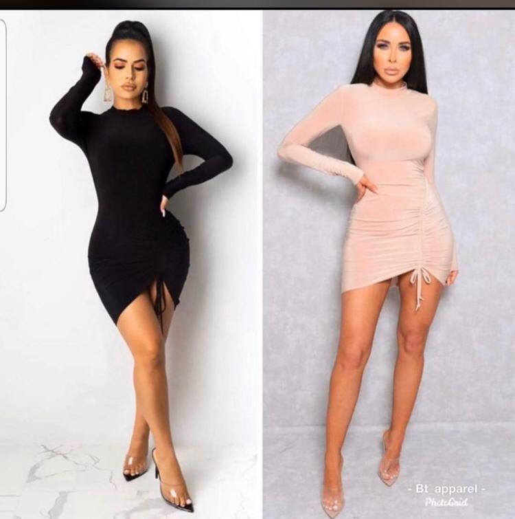 Edge Street Black Gown